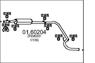 MTS 01.60204 EAN: 8033464028312.