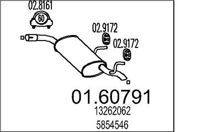 MTS 01.60791 EAN: 8033464457426.