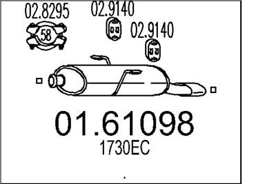 MTS 01.61098 EAN: 8033464902520.