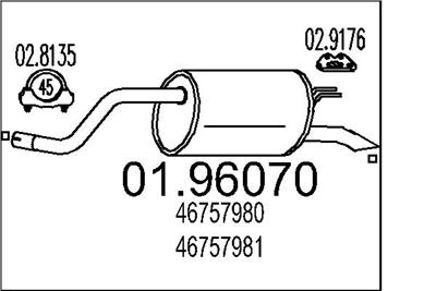 MTS 01.96070 EAN: 8033464044909.