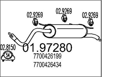 MTS 01.97280 EAN: 8033464046019.