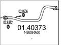 MTS 01.40373 - Výfuková trubka
