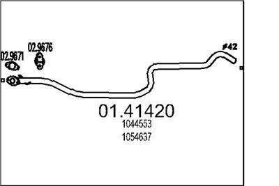 MTS 01.41420 EAN: 8033464014278.