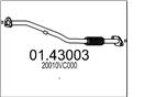 MTS 01.43003 - Výfuková trubka