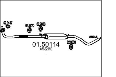 MTS 01.50114 EAN: 8033464016524.