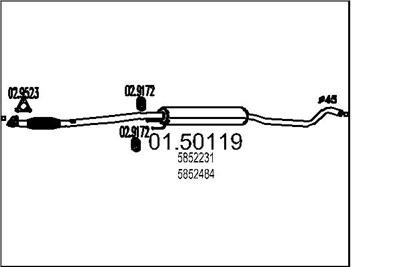 MTS 01.50119 EAN: 8033464016579.
