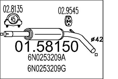 MTS 01.58150 EAN: 8033464024574.