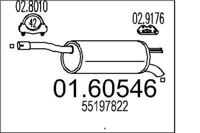 MTS 01.60546 EAN: 8033464446666.