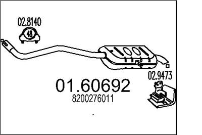 MTS 01.60692 EAN: 8033464453633.