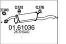 MTS 01.61036 - Zadní tlumič výfuku