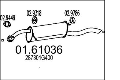 MTS 01.61036 EAN: 8033464515607.