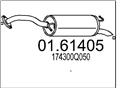 MTS 01.61405 - Zadní tlumič výfuku