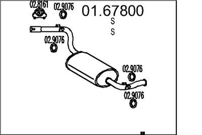 MTS 01.67800 EAN: 8033464036720.