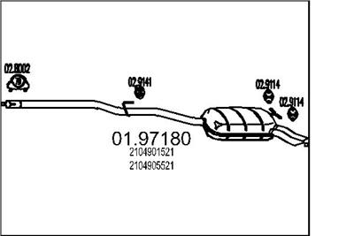 MTS 01.97180 EAN: 8033464045913.