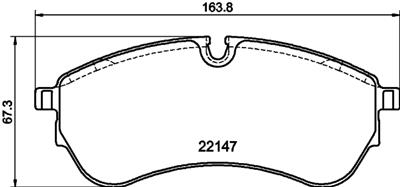 HELLA 8DB 355 032-921 Číslo výrobce: 22147. EAN: 4082300691405.