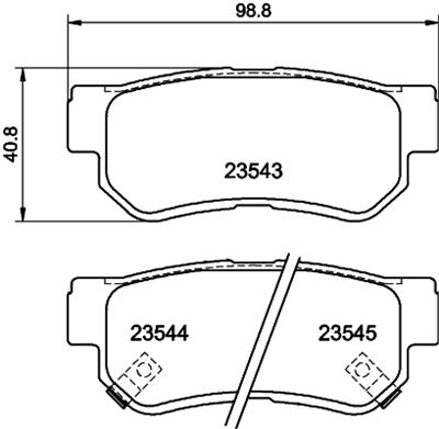 HELLA 8DB 355 009-971 Číslo výrobce: 23543. EAN: 4082300354287.