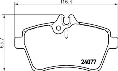 HELLA 8DB 355 011-381 Číslo výrobce: 24077. EAN: 4082300355697.