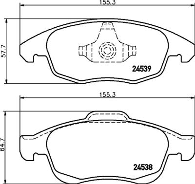 HELLA 8DB 355 013-341 Číslo výrobce: 24538. EAN: 4082300357653.
