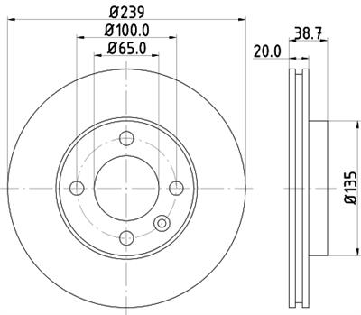 HELLA 8DD 355 100-191 Číslo výrobce: 53930PRO. EAN: 4082300364859.