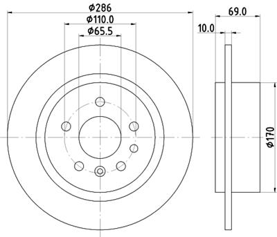 HELLA 8DD 355 107-001 Číslo výrobce: 50279. EAN: 4082300371666.
