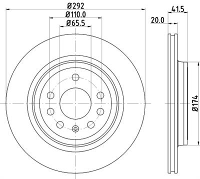 HELLA 8DD 355 109-191 Číslo výrobce: 54184PRO. EAN: 4082300373851.