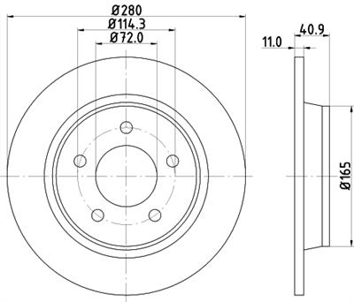 HELLA 8DD 355 110-911 Číslo výrobce: 54306. EAN: 4082300375572.