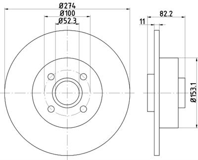 HELLA 8DD 355 112-211 Číslo výrobce: 54414PRO. EAN: 4082300376876.