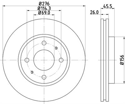 HELLA 8DD 355 112-951 Číslo výrobce: 54487. EAN: 4082300377613.