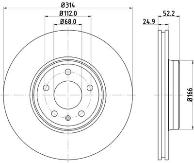 HELLA 8DD 355 128-711 Číslo výrobce: 54599PRO_HC. EAN: 4082300660500.