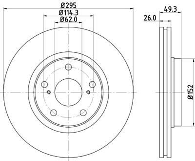 HELLA 8DD 355 114-281 Číslo výrobce: 54639. EAN: 4082300378948.