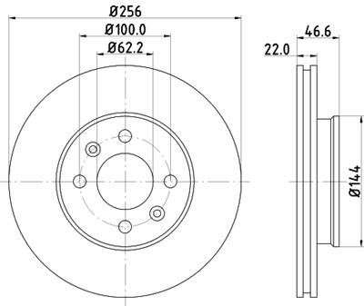 HELLA 8DD 355 119-011 Číslo výrobce: 54647PRO. EAN: 4082300509205.