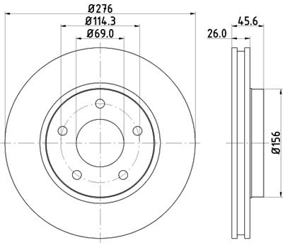 HELLA 8DD 355 116-241 Číslo výrobce: 54974PRO. EAN: 4082300380903.