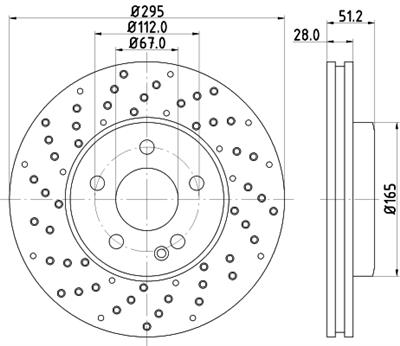HELLA 8DD 355 129-681 Číslo výrobce: 55575PRO_HC. EAN: 4082300661477.