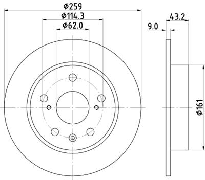 HELLA 8DD 355 120-531 Číslo výrobce: 55684PRO. EAN: 4082300513554.