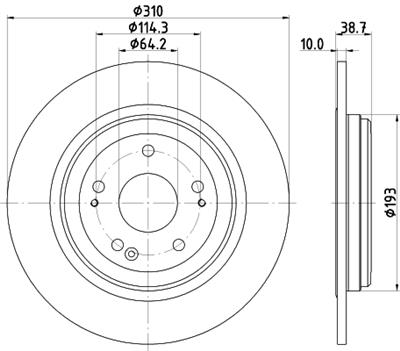 HELLA 8DD 355 132-231 Číslo výrobce: 56061PRO. EAN: 4082300736052.