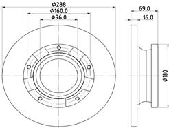HELLA 8DD 355 133-071 PRO