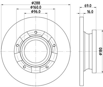 HELLA 8DD 355 133-071 Číslo výrobce: 56169PRO. EAN: 4082300736892.