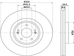 HELLA 8DD 355 134-871 PRO