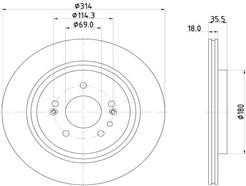 HELLA 8DD 355 135-221 PRO
