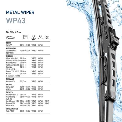 HELLA 9XW 178 878-171 Číslo výrobce: WP 17. EAN: 4082300294309.