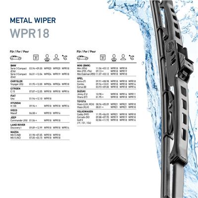HELLA 9XW 190 253-181 Číslo výrobce: WP18R. EAN: 4082300331844.