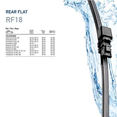 HELLA 9XW 358 179-181 Číslo výrobce: RF18. EAN: 4082300809077.