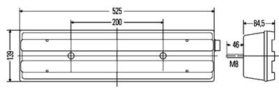 HELLA 2VP 007 500-421 Číslo výrobce: E1 31432. EAN: 4082300077919.