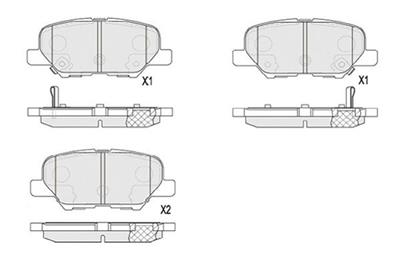 KAVO PARTS KBP-5551 EAN: 8715616232302.