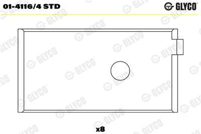 GLYCO 01-4116/4 STD Číslo výrobce: 01-4116/4. EAN: 4044197421763.