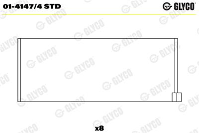GLYCO 01-4147/4 STD Číslo výrobce: 01-4147/4. EAN: 4044197422302.