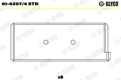 GLYCO 01-4207/4 STD Číslo výrobce: 01-4207/4. EAN: 4044197423361.