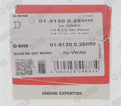 GLYCO 01-5120 0.25MM Číslo výrobce: 01-5120.