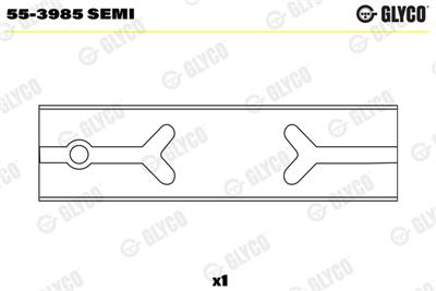 GLYCO 55-3985 SEMI Číslo výrobce: 55-3985. EAN: 4044197004966.