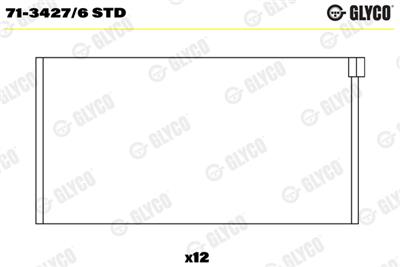 GLYCO 71-3427/6 STD Číslo výrobce: 71-3427/6. EAN: 5010874477230.